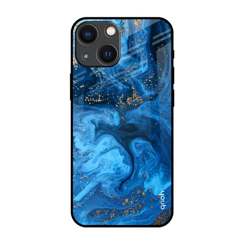 Gold Sprinkle iPhone 14 Plus Glass Back Cover Online