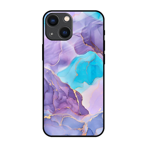 Alcohol ink Marble iPhone 14 Plus Glass Back Cover Online