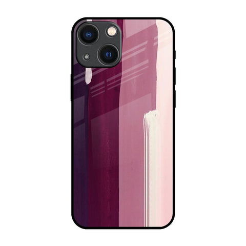Brush Stroke Art iPhone 14 Plus Glass Back Cover Online