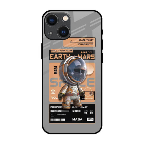 Space Ticket iPhone 14 Plus Glass Back Cover Online