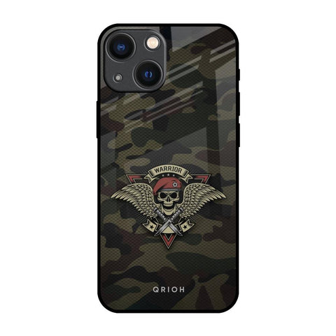 Army Warrior iPhone 14 Plus Glass Back Cover Online