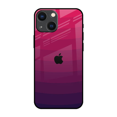 Wavy Pink Pattern iPhone 14 Plus Glass Back Cover Online