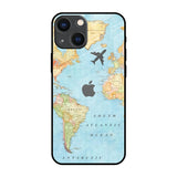 Fly Around The World iPhone 14 Plus Glass Back Cover Online