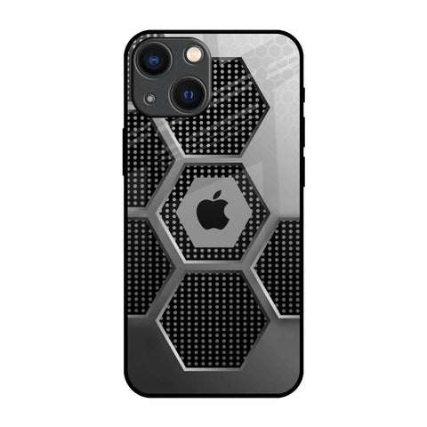 Hexagon Style iPhone 14 Plus Glass Back Cover Online