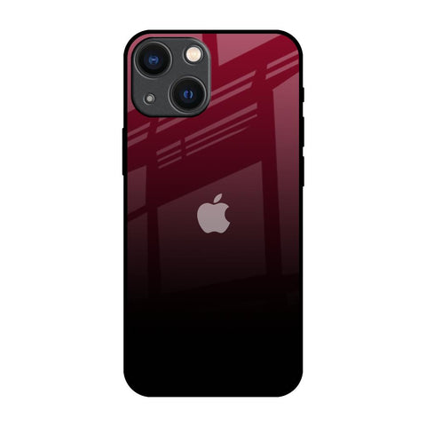 Wine Red iPhone 14 Plus Glass Back Cover Online
