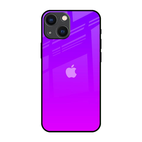 Purple Pink iPhone 14 Plus Glass Back Cover Online