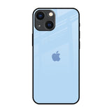 Pastel Sky Blue iPhone 14 Plus Glass Back Cover Online