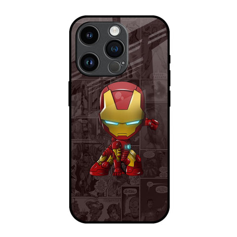 Angry Baby Super Hero iPhone 14 Pro Glass Back Cover Online