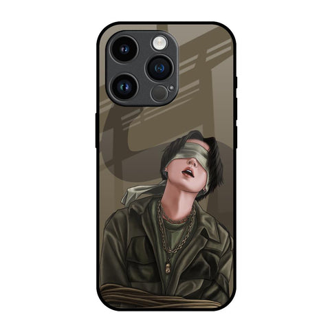 Blind Fold iPhone 14 Pro Glass Back Cover Online
