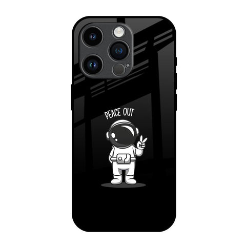Peace Out Astro iPhone 14 Pro Glass Back Cover Online