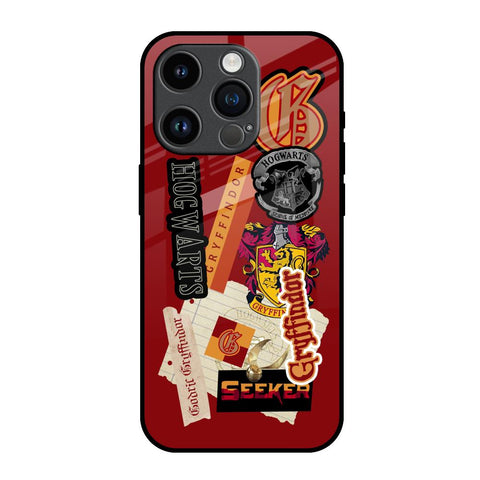 Gryffindor iPhone 14 Pro Glass Back Cover Online
