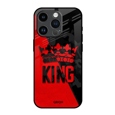 I Am A King iPhone 14 Pro Glass Back Cover Online