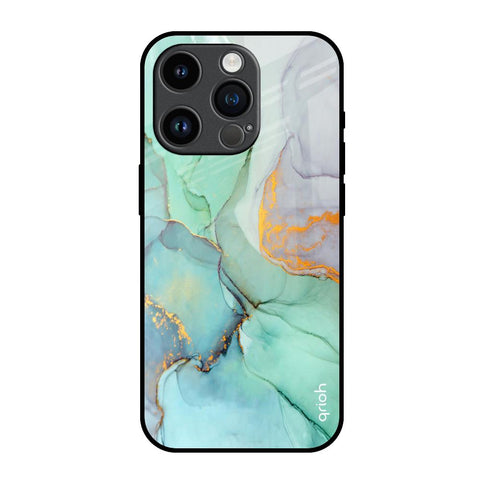 Green Marble iPhone 14 Pro Glass Back Cover Online