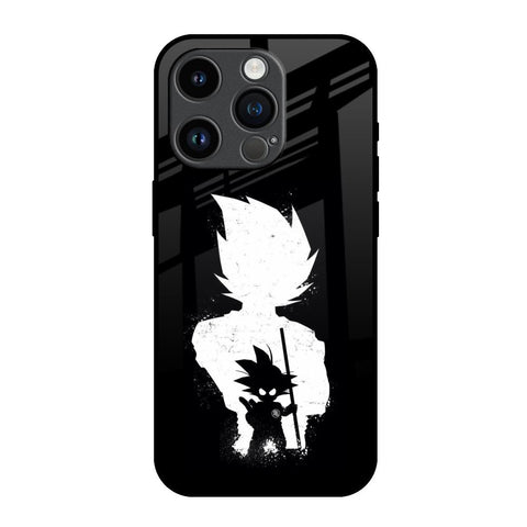 Monochrome Goku iPhone 14 Pro Glass Back Cover Online