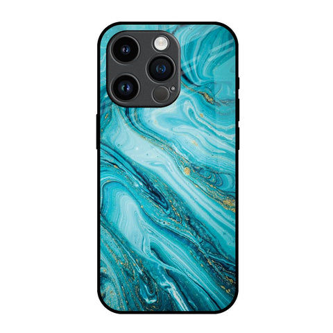Ocean Marble iPhone 14 Pro Glass Back Cover Online