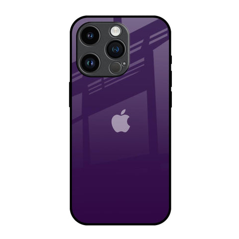 Dark Purple iPhone 14 Pro Glass Back Cover Online