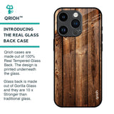 Timber Printed Glass Case for iPhone 14 Pro
