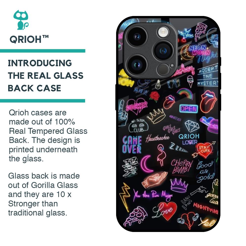 Accept The Mystery Glass Case for iPhone 14 Pro