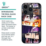 Anime Eyes Glass Case for iPhone 14 Pro