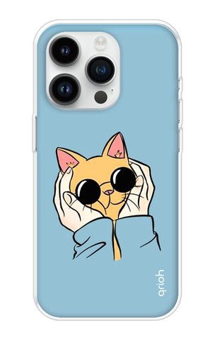 Attitude Cat iPhone 14 Pro Back Cover