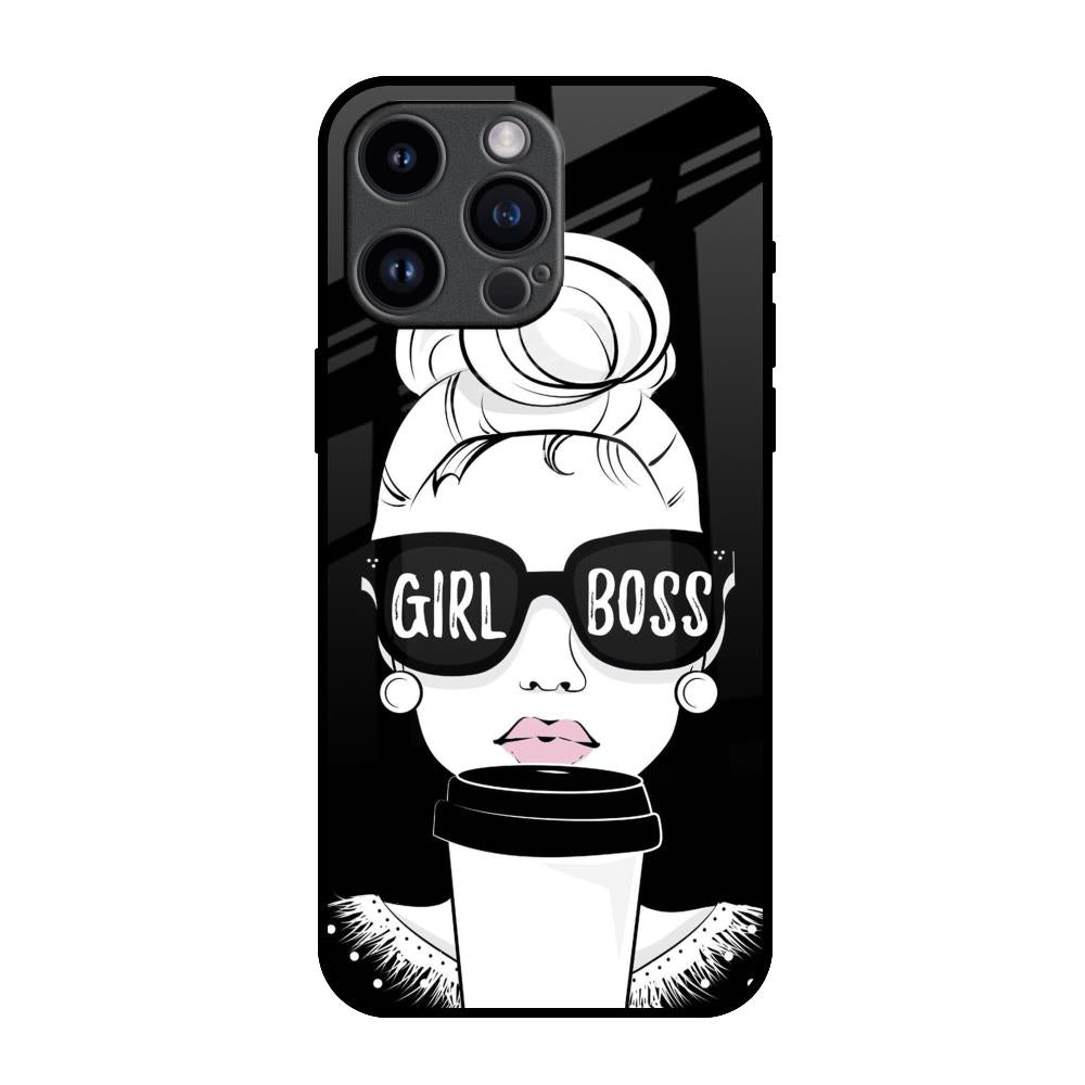 Girl Boss iPhone 14 Pro Max Glass Back Cover Online