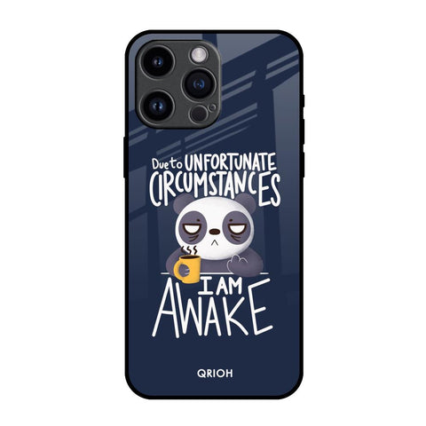 Struggling Panda iPhone 14 Pro Max Glass Back Cover Online
