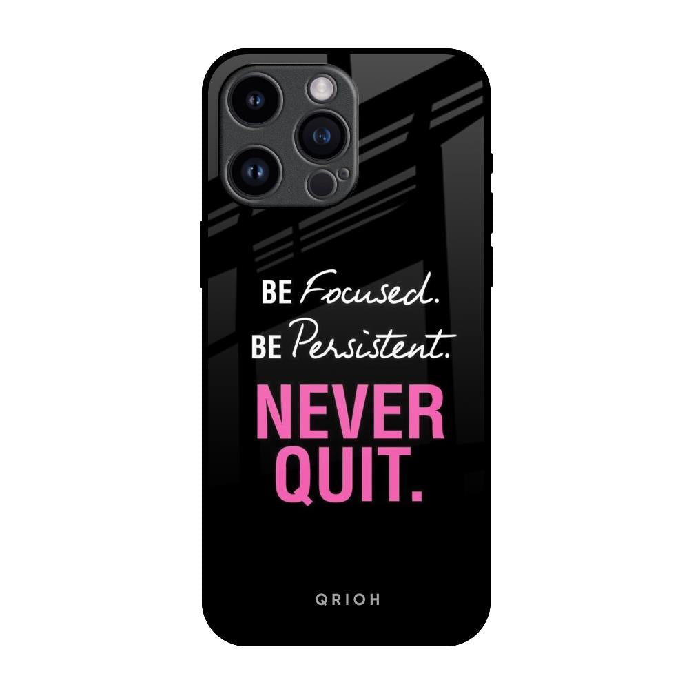 Be Focused iPhone 14 Pro Max Glass Back Cover Online