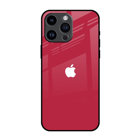 Solo Maroon iPhone 14 Pro Max Glass Back Cover Online