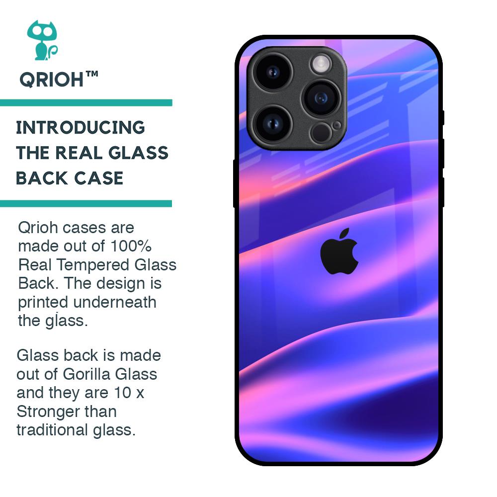 Colorful Dunes Glass Case for iPhone 14 Pro Max