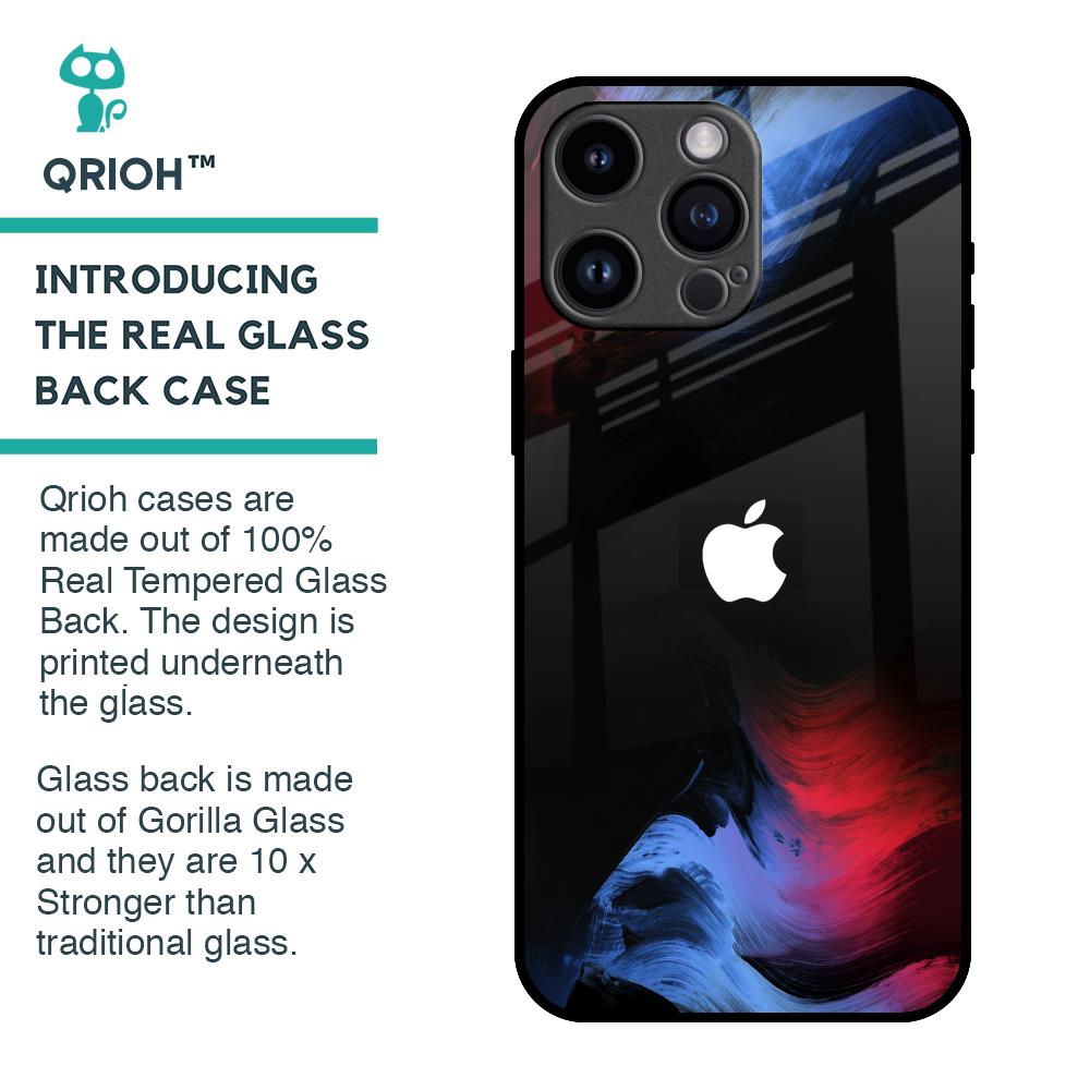 Fine Art Wave Glass Case for iPhone 14 Pro Max
