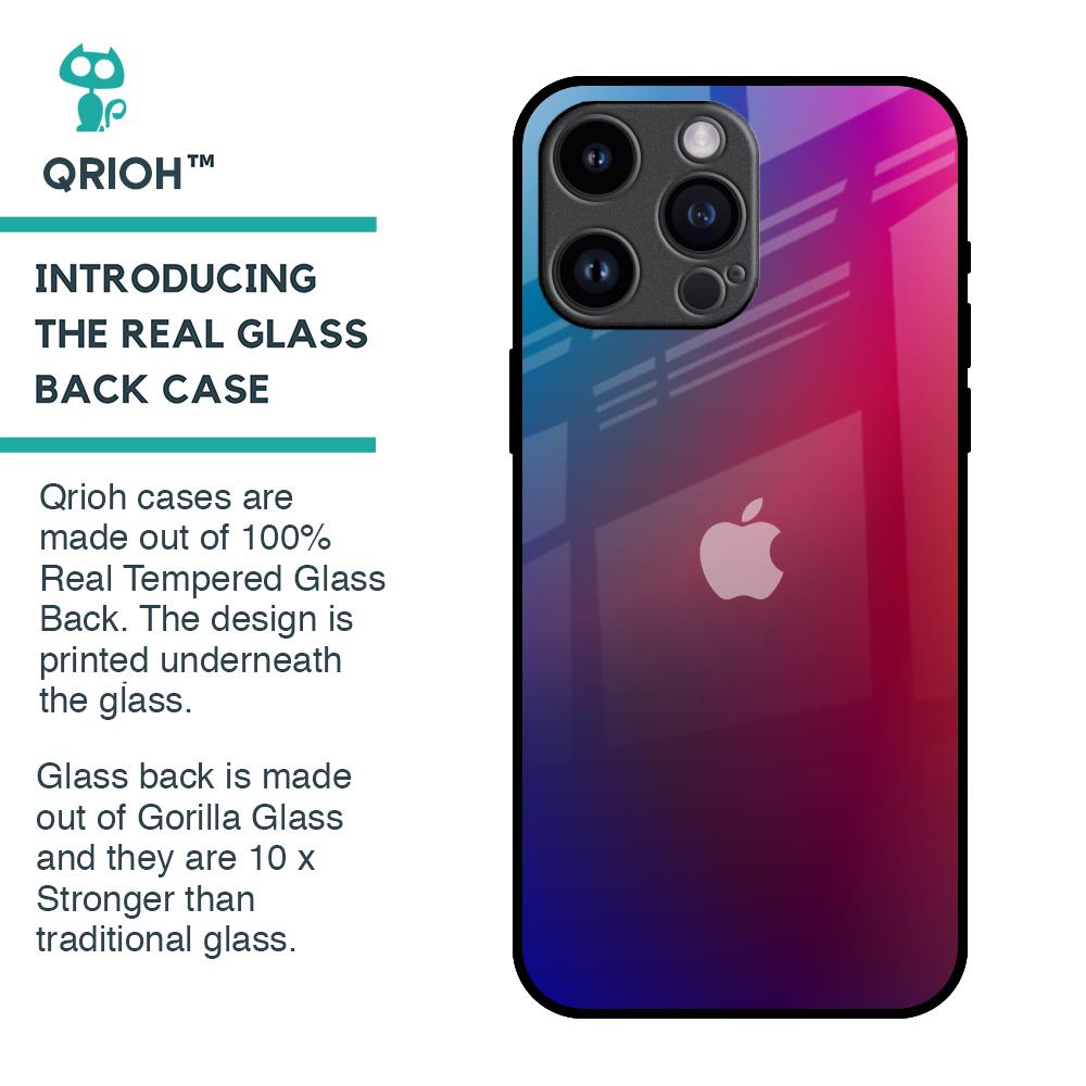 Magical Color Shade Glass Case for iPhone 14 Pro Max