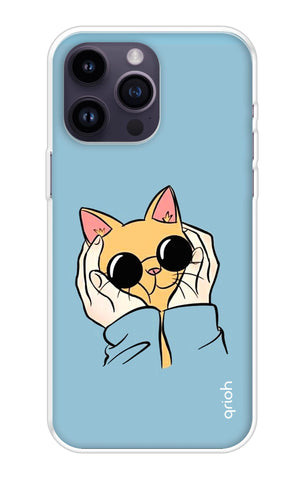 Attitude Cat iPhone 14 Pro Max Back Cover