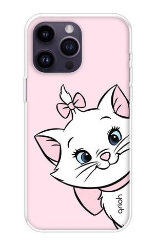 Cute Kitty iPhone 14 Pro Max Back Cover