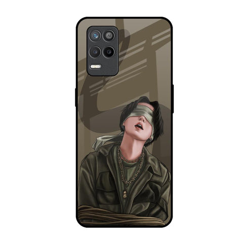 Blind Fold Realme 9 5G Glass Back Cover Online