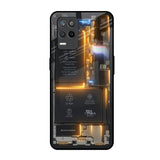Glow Up Skeleton Realme 9 5G Glass Back Cover Online