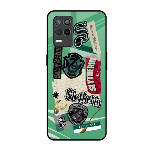 Slytherin Realme 9 5G Glass Back Cover Online