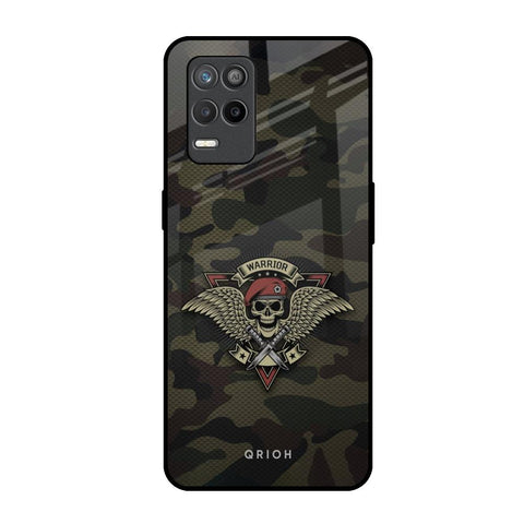 Army Warrior Realme 9 5G Glass Back Cover Online