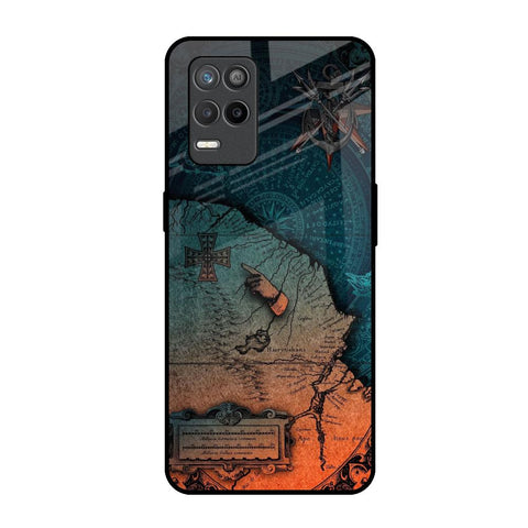 Geographical Map Realme 9 5G Glass Back Cover Online