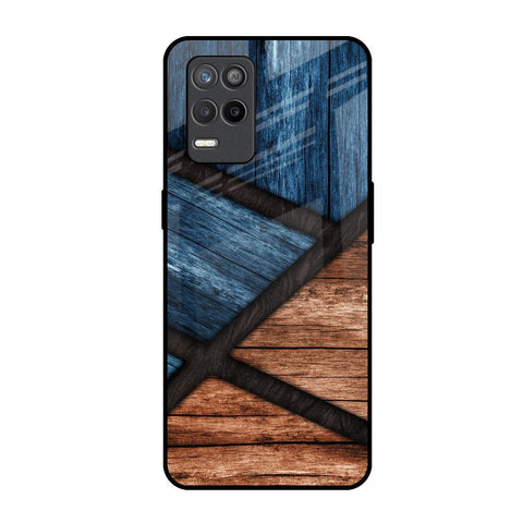 Wooden Tiles Realme 9 5G Glass Back Cover Online