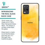 Rustic Orange Glass Case for Realme 9 5G