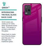 Magenta Gradient Glass Case For Realme 9 5G
