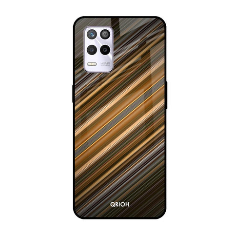 Diagonal Slash Pattern Realme 9 5G Glass Cases & Covers Online