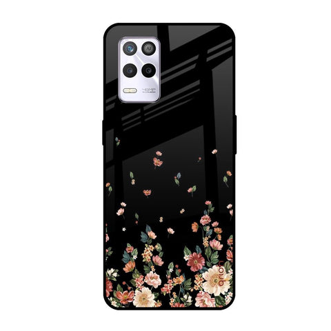 Floating Floral Print Realme 9 5G Glass Cases & Covers Online