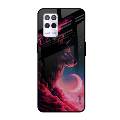 Moon Wolf Realme 9 5G Glass Cases & Covers Online