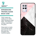 Marble Collage Art Glass Case For Realme 9 5G