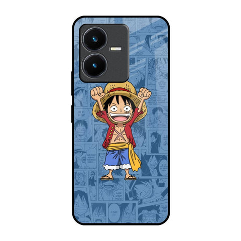 Chubby Anime Vivo Y22 Glass Back Cover Online