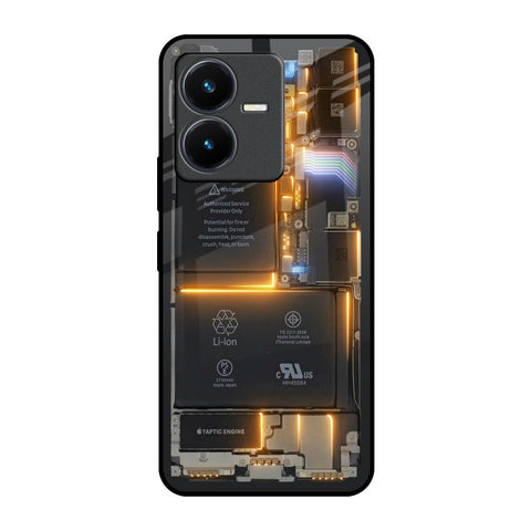 Glow Up Skeleton Vivo Y22 Glass Back Cover Online