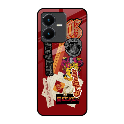 Gryffindor Vivo Y22 Glass Back Cover Online