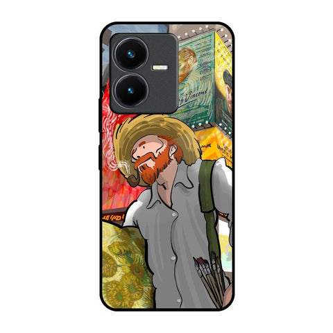 Loving Vincent Vivo Y22 Glass Back Cover Online