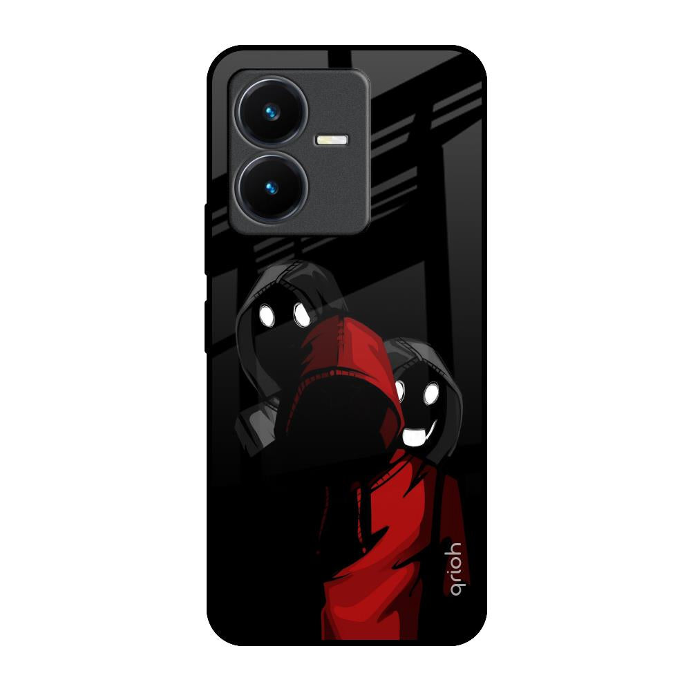 Shadow Character Vivo Y22 Glass Back Cover Online
